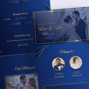 Undangan Digital Tema Elegant 1