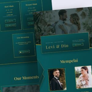 Undangan Digital Tema Elegant 2