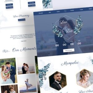 Undangan Digital Tema Floral 2