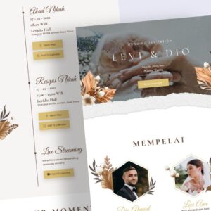 Undangan Digital Tema Floral 6