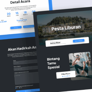 Undangan Digital Tema Holiday 1