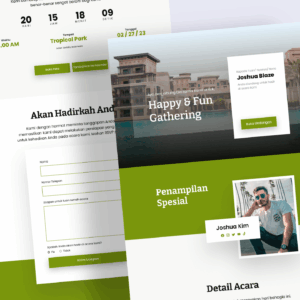 Undangan Digital Tema Holiday 4