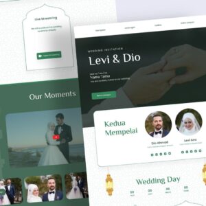Undangan Digital Tema Islamic 2