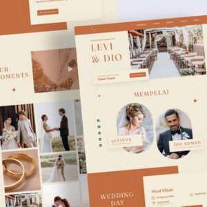 Undangan Digital Tema Luxury 2