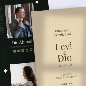 Undangan Digital Tema Overlay Shadow 1