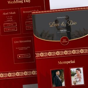 Undangan Digital Tema Traditional 3